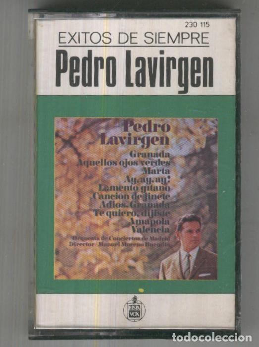 Livros antigos: CINTA CASETE: PEDRO LAVIRGEN - Exitos de Siempre - Pedro Lavirgen