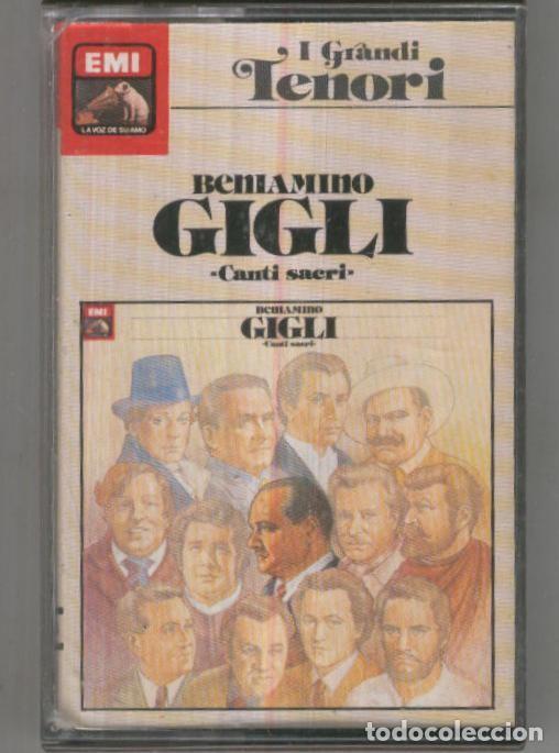 Livros antigos: CINTA CASETE: BENIAMINO GIGLI - Coleccion I Grandi Tenori (EMI) - CARLO BERGONZI