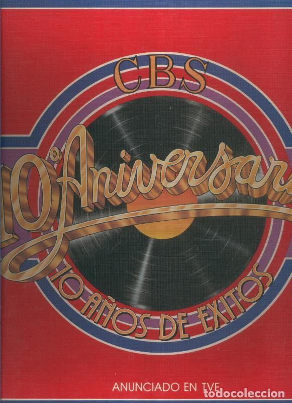 Livros antigos: Disco Lp-10 aniversario - varios