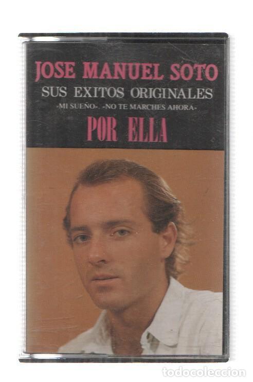 Libros antiguos: Cinta Casete: JOSE MANUEL SOTO - Por Ella (Coliseum 1988) - JOSE MANUEL SOTO