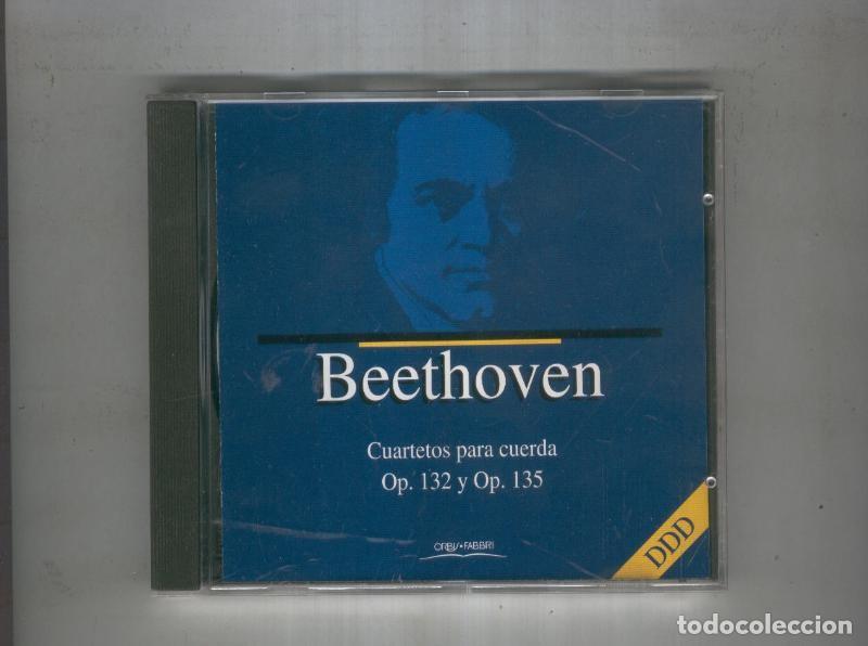 Libros antiguos: CD: BEETHOVEN Cuartetos para cuerda 132 y 135 - Berlioz