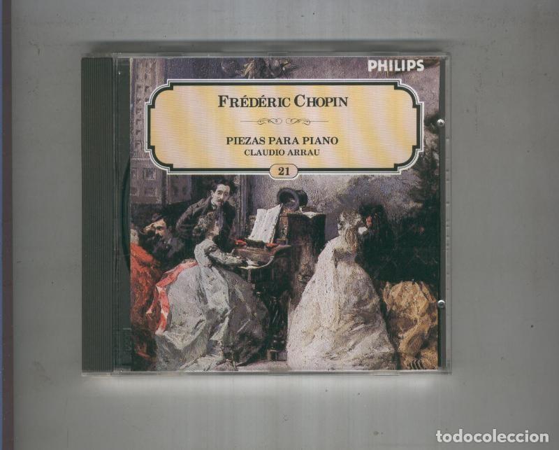 Livros antigos: CD: CHOPIN Piezas para piano - VARIOS