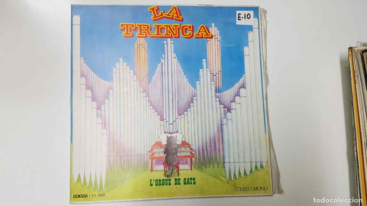 Livros antigos: LP: LOrgue de Gats, La Trinca. Edigsa CPS 280 - Llarg i prim parent den bufa, La gata i el gos
