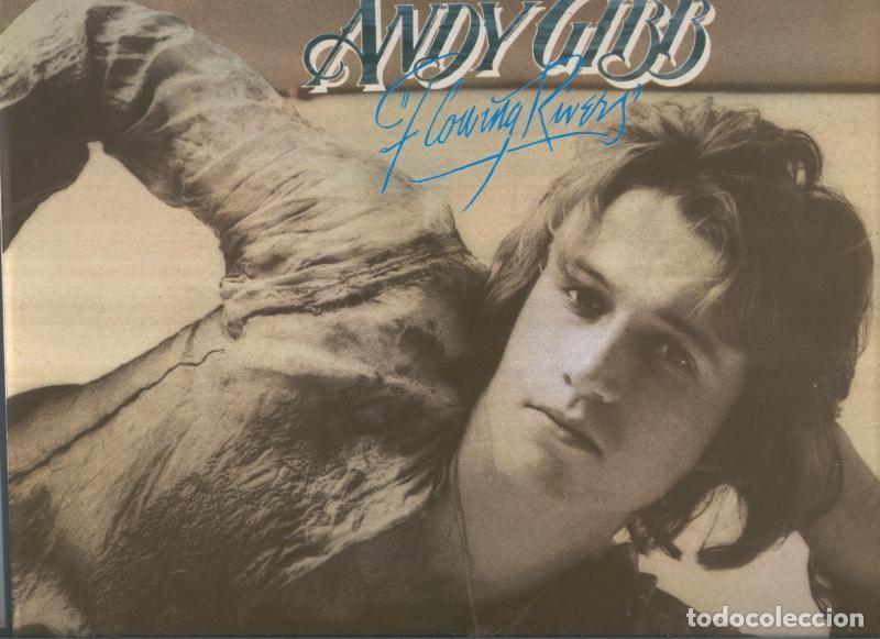 Livros antigos: DISCO LP: ANDY GIBB Flowing Rivers - SAMANTHA SANG