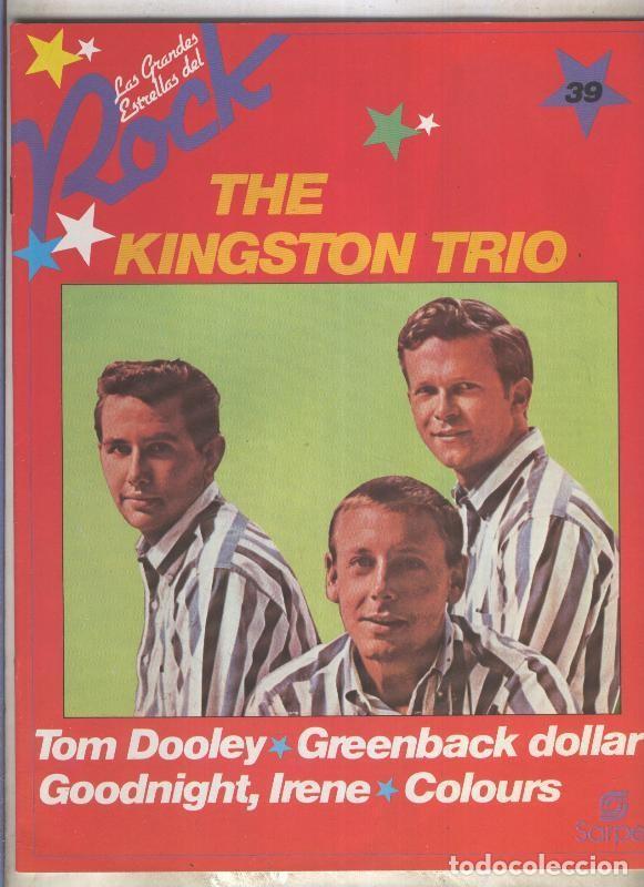 Old books: Disco LP: Las grandes estrellas del Rock volumen 39: The Kingston Trio - Varios