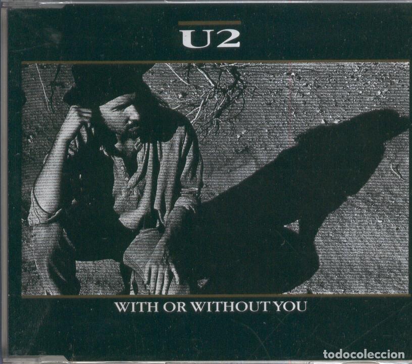 Libri antichi: CD Musica: U2 - With or without you (single) - U2