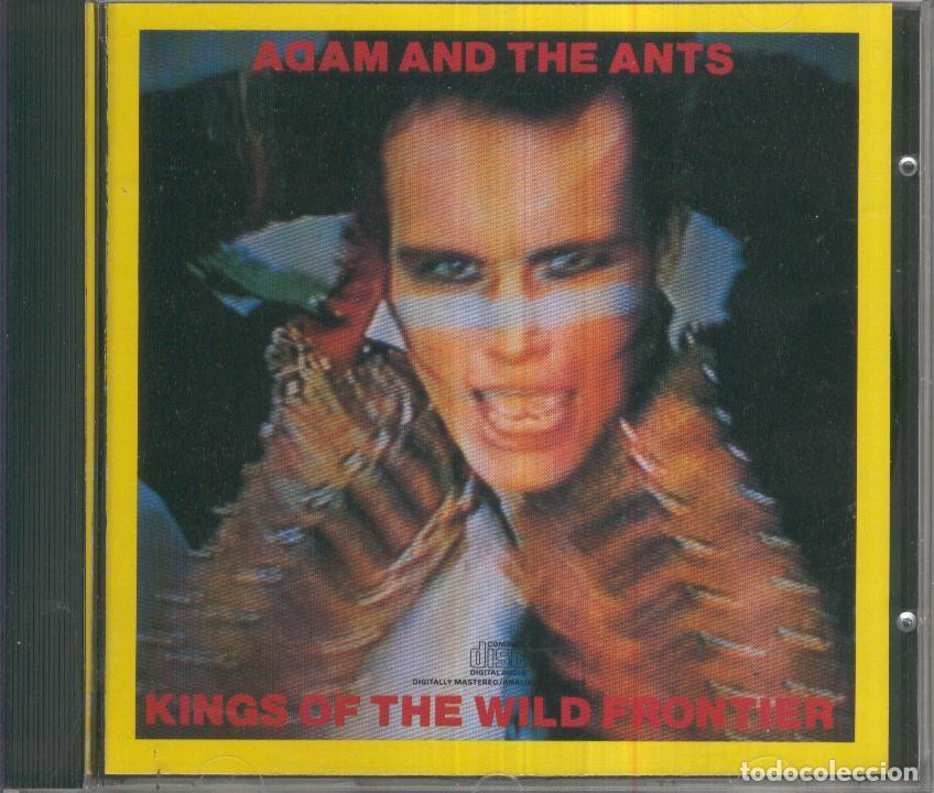 Libros antiguos: CD Musica: ADAM AND THE ANTS - Kings of the Wild Frontier - Adam and the ants