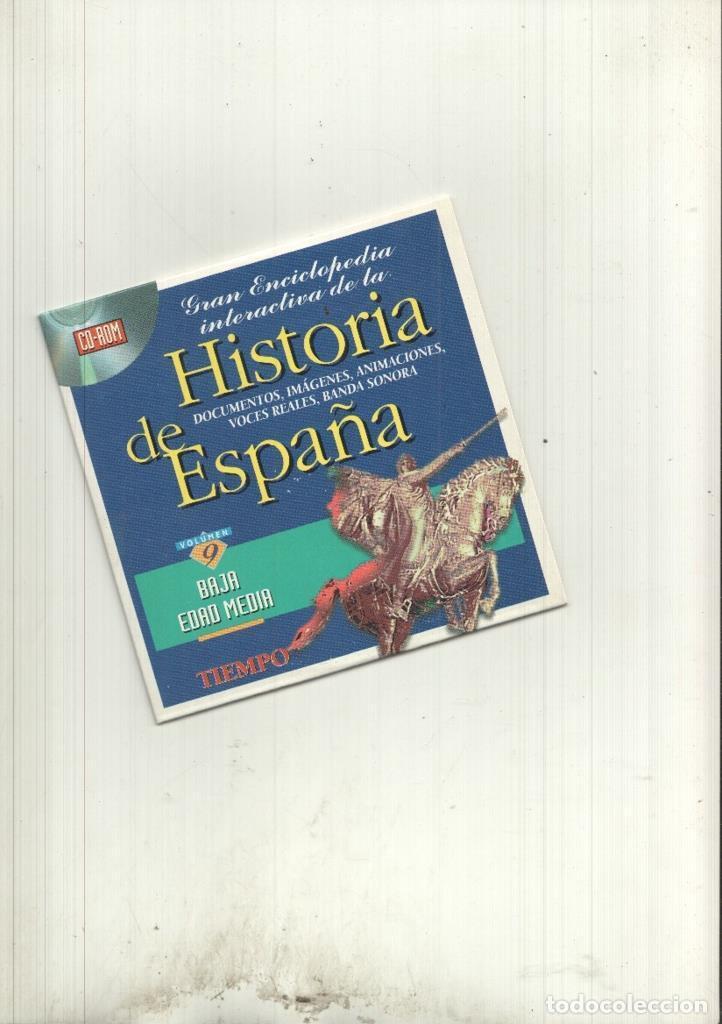 Libri antichi: CD-Rom: Historia de Espa&ntilde;a volumen 09: Baja Edad media - Varios