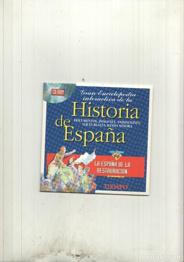 Antiquarische B&uuml;cher: CD-Rom: Historia de Espa&ntilde;a volumen 14: La espa&ntilde;a de la restauracion - Varios
