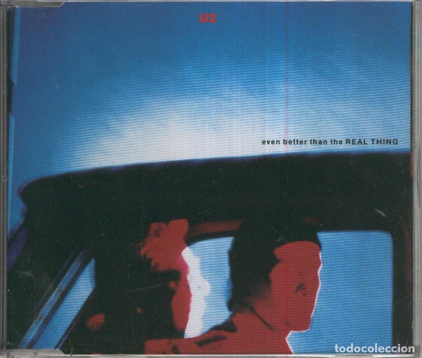 Antiquarische B&uuml;cher: CD Musica: U2 - Even Better than the REAL THING (Single) - U2
