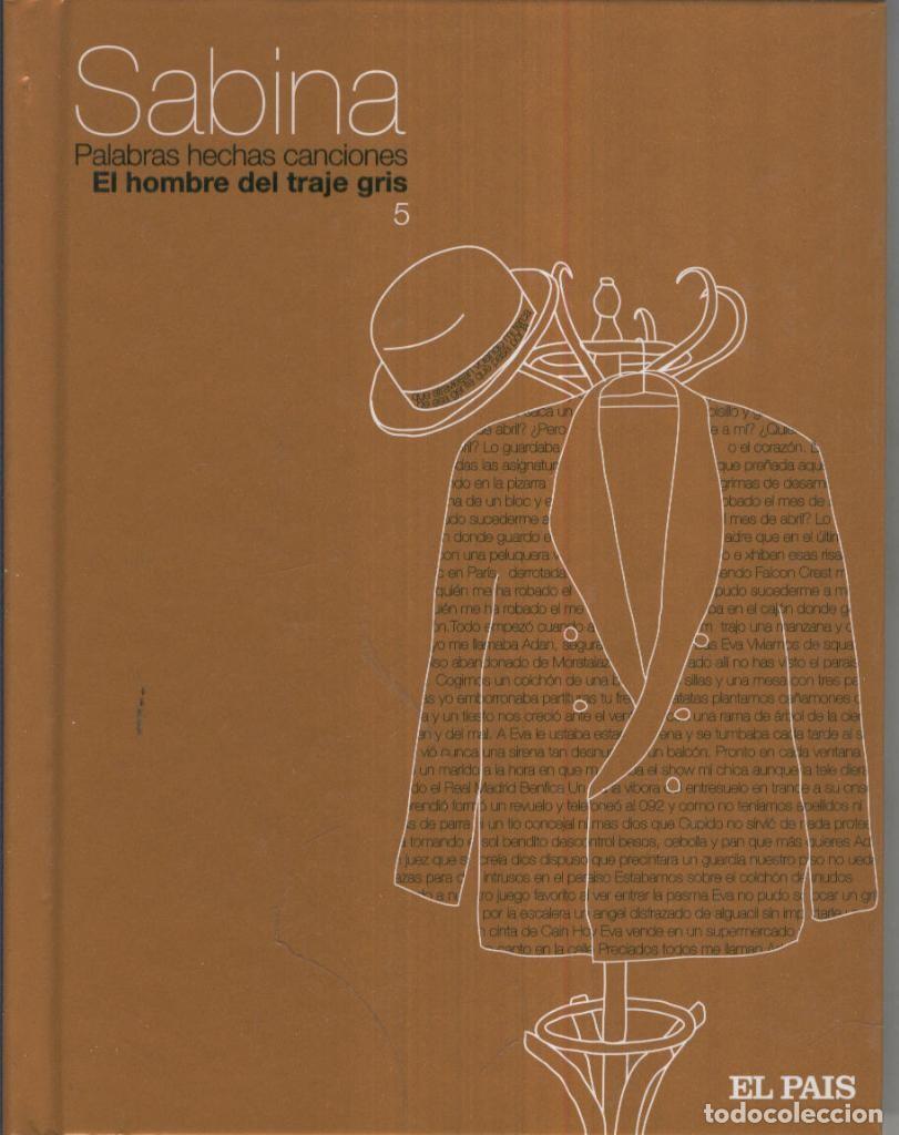 Antiquarische B&uuml;cher: Cd Musica: SABINA, PALABRAS HECHAS CANCIONES, No.05: El hombre del traje gris - Joaquin Sabina