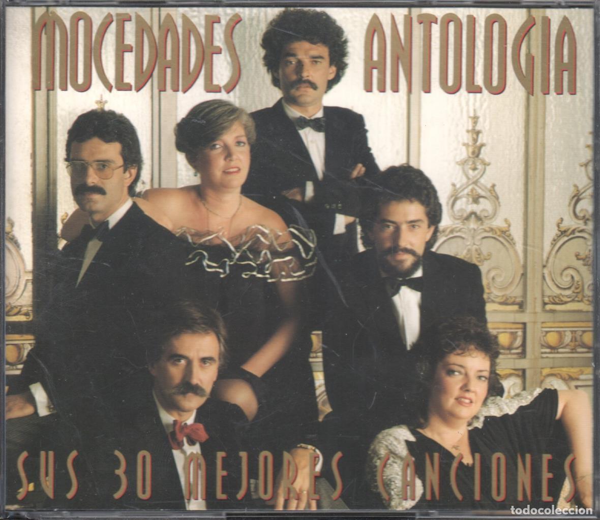 Livros antigos: Doble CD Musica: Mocedades Antologia - Varios