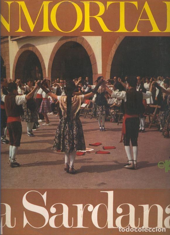Livros antigos: Disco LP: La Sardana por la cobla Barcelona - Varios