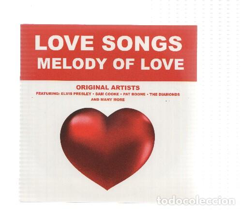 Libros antiguos: CD-Musica: Love Songs: MELODY OF LOVE (Original Artists) - Varios