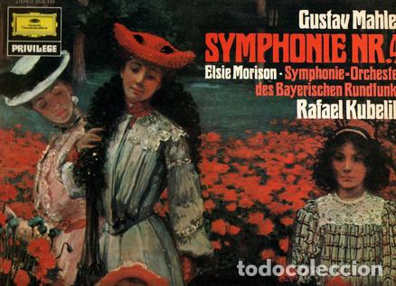 Libros antiguos: Disco/Vinilo-LP: MAHLER - SYMPHONIE NR.4, Rafael Kubelik (Deutsche Grammophon) - Mahler
