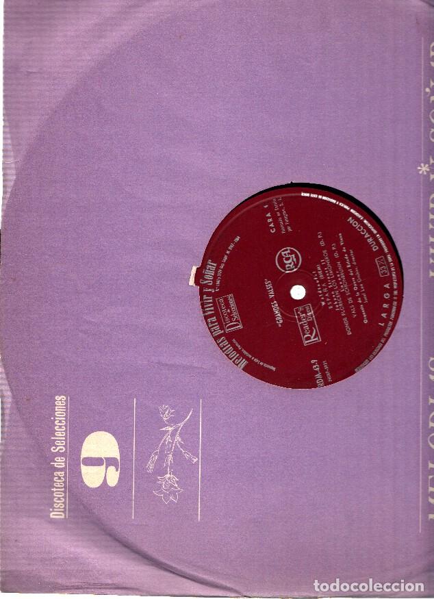 Livros antigos: Disco/Vinilo-LP: MELODIAS PARA VIVIR Y SO&Ntilde;AR, Disco 9: GRANDES VALSES (RCA Readers Digest) - VARIOS