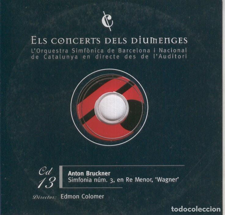 Livros antigos: CD-Musica: ELS CONCERTS DELS DIUMENGES CD.13, BRUCKNER - (El Periodico)