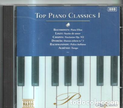 Livros antigos: CD MUSICA: TOP PIANO CLASSICS I -
