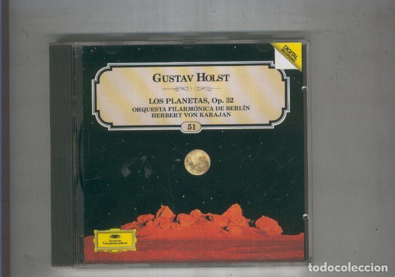 Antiquarische B&uuml;cher: CD: GUSTAV HOLST DEUTSCHE GRAMOPHON Numero 51 - VARIOS
