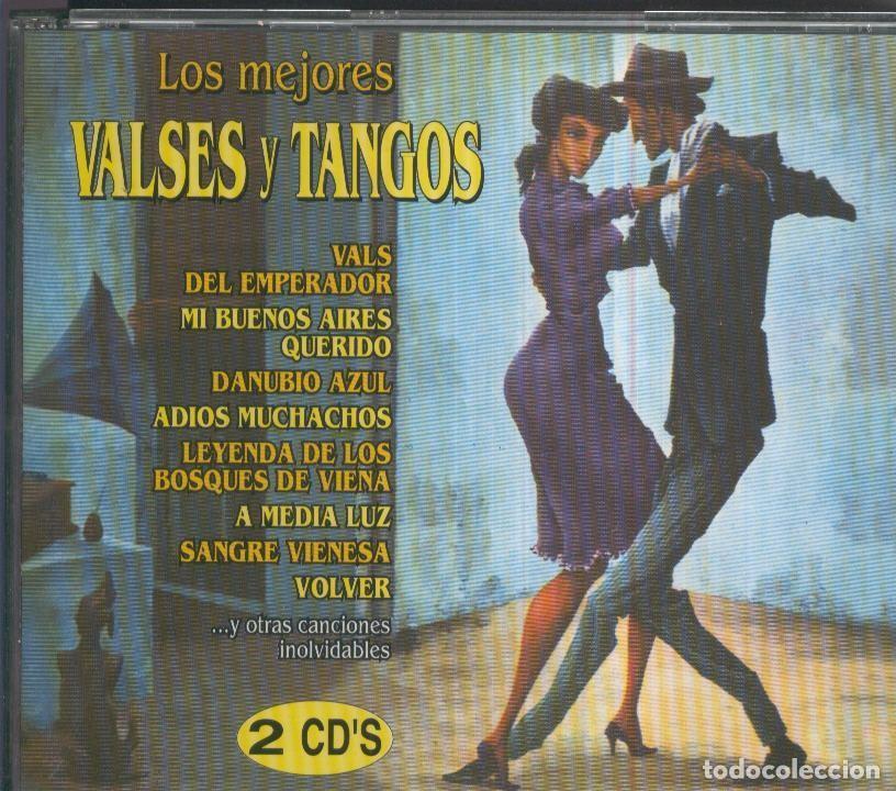 Libros antiguos: CD Musica: LOS MEJORES VALSES Y TANGOS - Varios