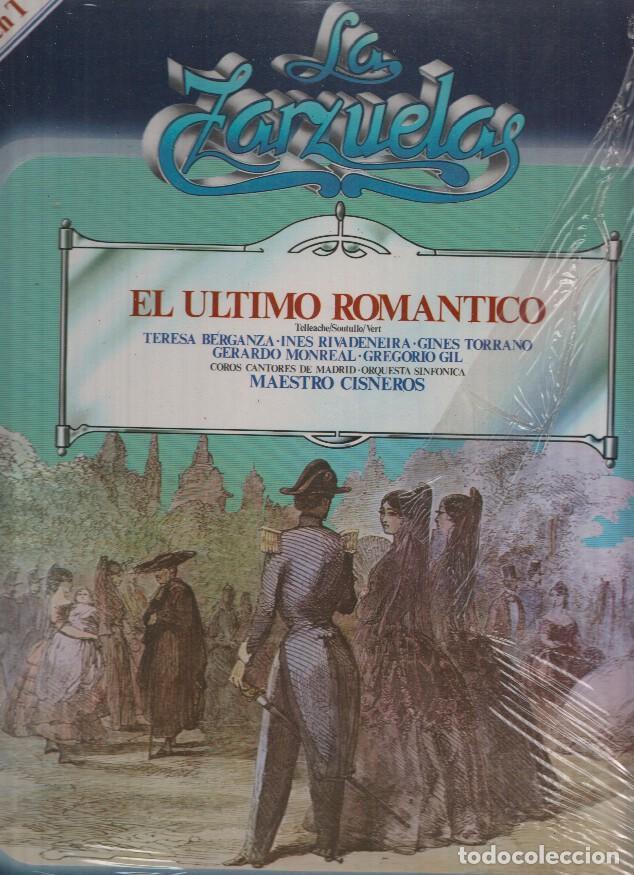 Libros antiguos: La Zarzuela volumen 34: El Ultimo Romantico