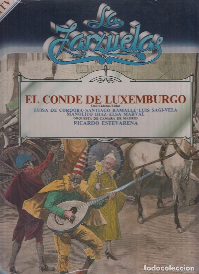 Libros antiguos: La Zarzuela volumen 49: El Conde de Luxemburgo