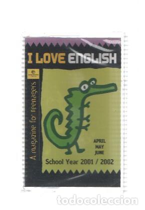 Libri antichi: Cinta Casete: I LOVE ENGLISH: Numero 42 (April, May June 2001-2002) - VARIOS
