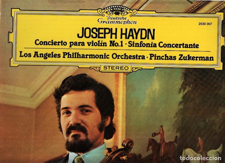 Livres anciens: Disco/Vinilo-LP: HAYDN - Concierto para Violin No.1, Sinfonica Concertante (Deutsche Grammophon) - H