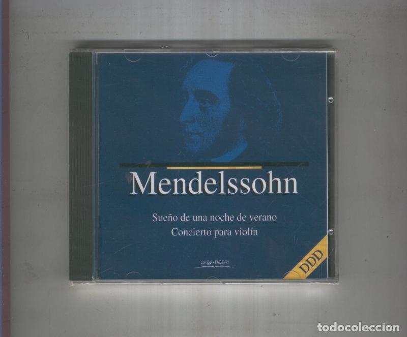 Libri antichi: CD: MENDELSSOHN coleccion Orbys Fabbry - VARIOS