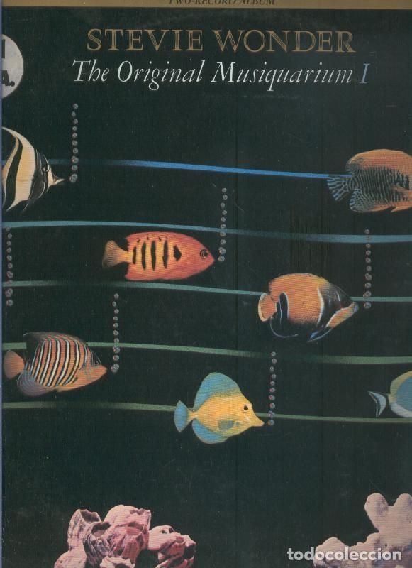 Antiquarische B&uuml;cher: Disco LP: Stevie Wonder: The original Musiquarium 1, doble LP - Varios