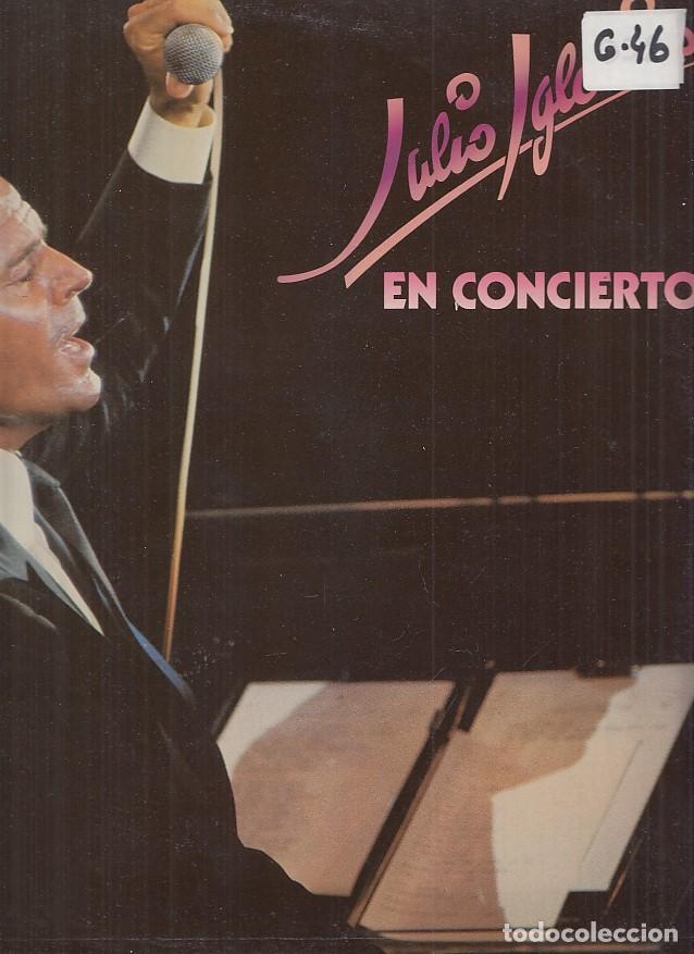 Libros antiguos: LP - Julio Iglesias en concierto - Julio Iglesias