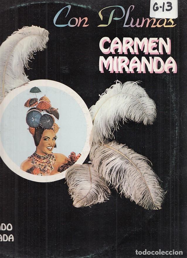 Antiquarische B&uuml;cher: LP - Con Plumas - Carmen Miranda