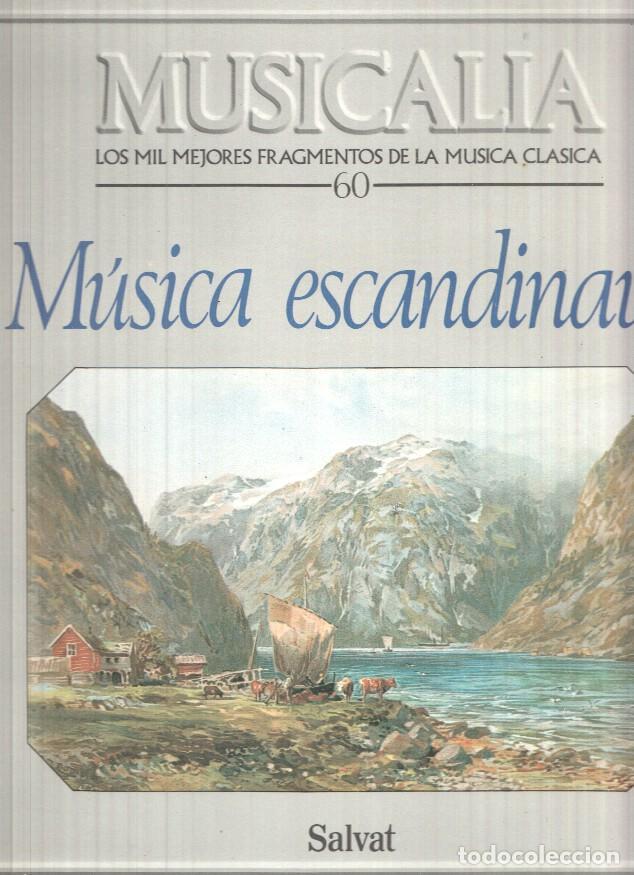 Old books: LP: Coleccion Musicalia. Los Mil Mejores Fragmentos de la Musica Clasica n&ordm; 60 - Musica escandinava