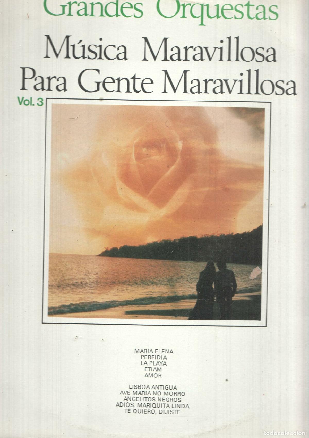 Livres anciens: LP: Olympo L 881 - Musica Maravillosa para Gente Maravillosa Vol. 3