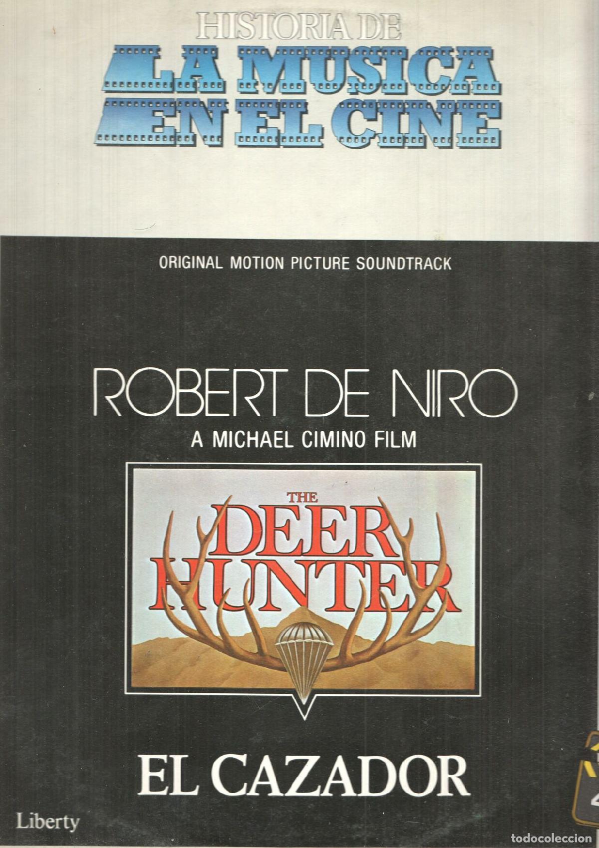 Libros antiguos: LP: El Cazador - Robert de Niro. Banda sonora de la pelicula. Historia de la Musica en el Cine