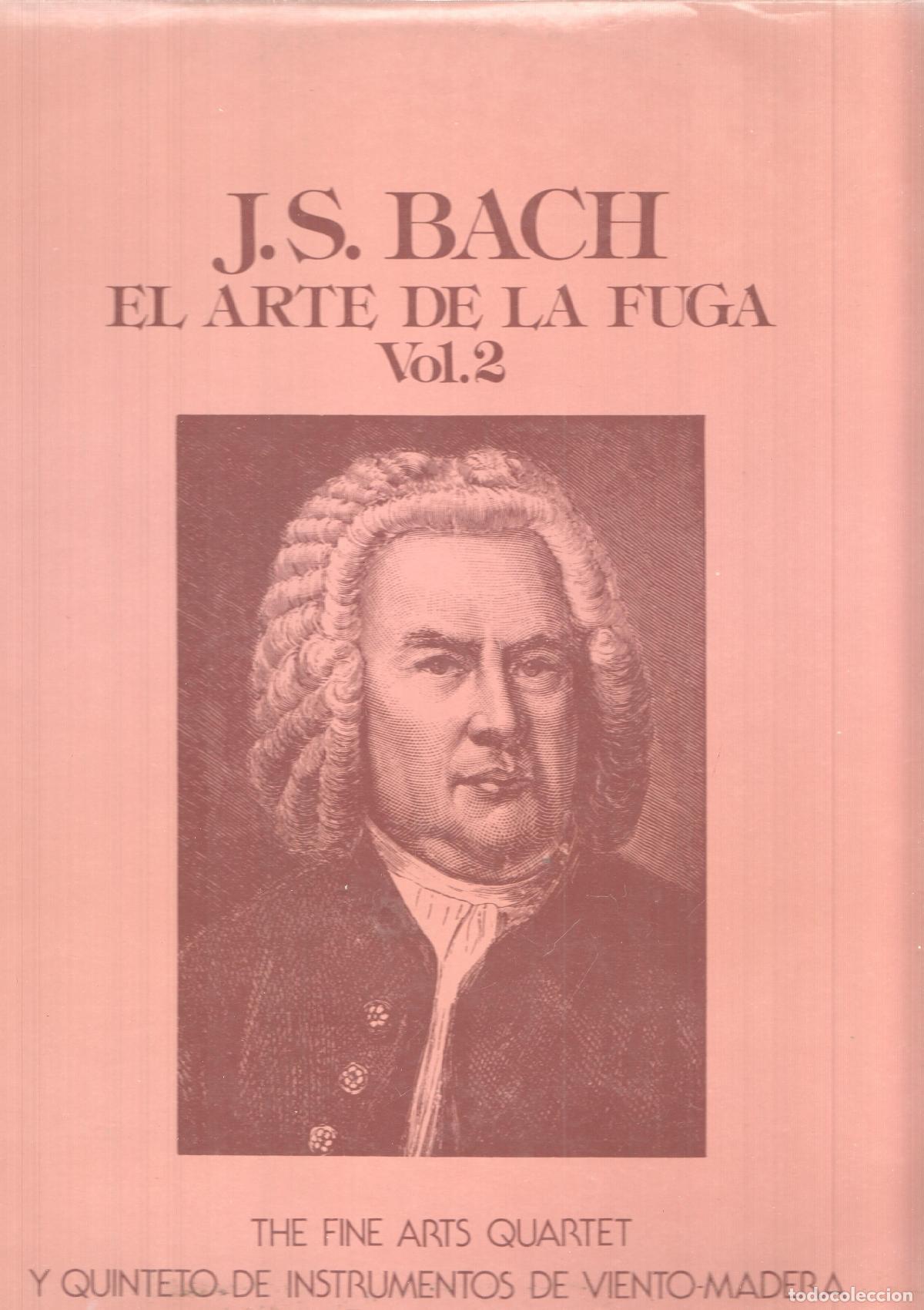 Libros antiguos: LP: J.S. Bach - El Arte de la fuga vol. 2, Classical Records.