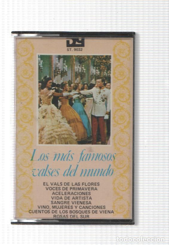 Libros antiguos: Satosa: Cinta cassette: Los mas famosos valses del mundo