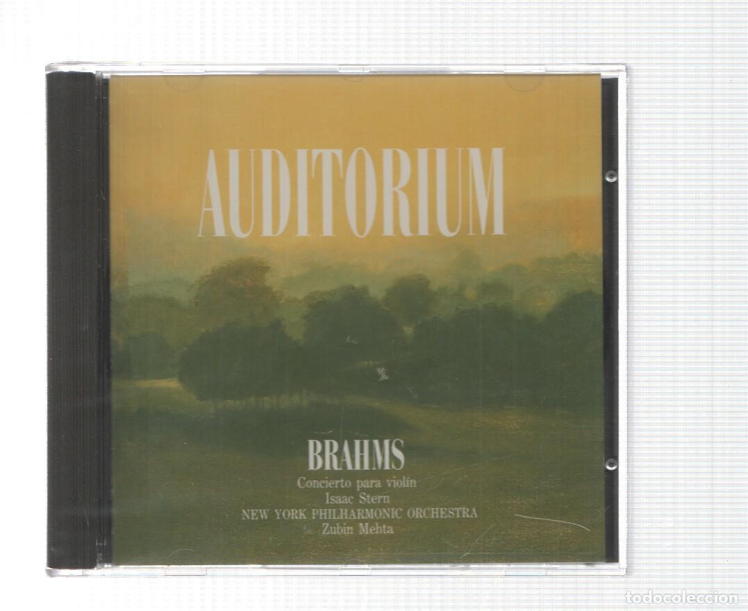 Libri antichi: CD: Sony Music: Auditorium. Brahms - Concierto para violin