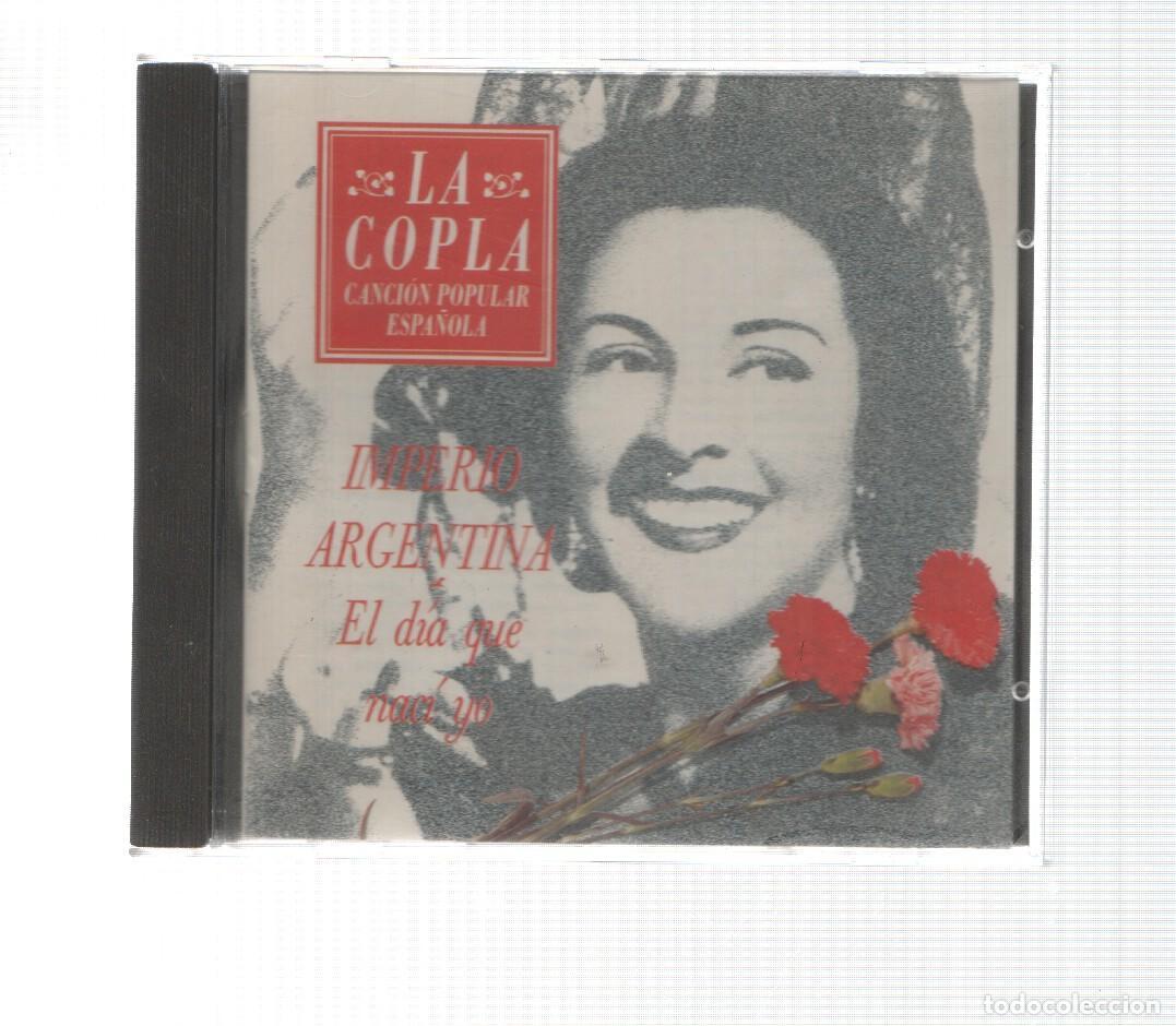Antiquarische B&uuml;cher: CD: La Copla: El dia que naci yo - Imperio Argentina. Cancion Popular Espa&ntilde;ola