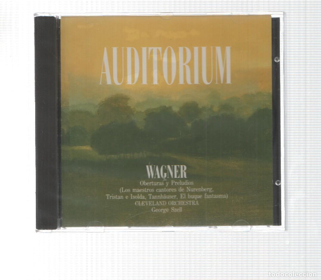 Libros antiguos: CD: CBS Sony. Wagner - Oberturas y Preludios. George Szell