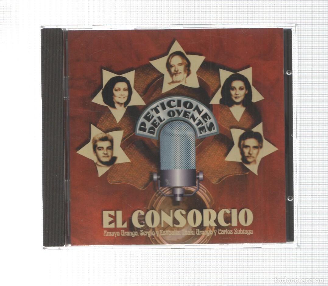 Old books: CD: Hispavox: El Consorcio. Peticiones del oyente. Amaya Uranga, Sergio y Est&iacute;baliz, I&ntilde;aki Uranga y