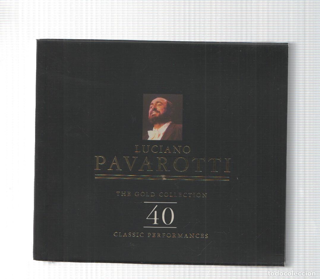 Old books: 2 CDs: Retro: The Gold Collection - Luciano Pavarotti. 40 classics perfomances
