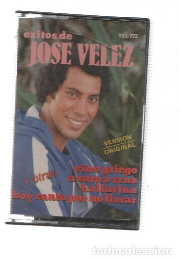 Old books: Cassette: Columbia: Jos&eacute; Veles, exitos - Vino griego, A cara o cruz, Bailarina