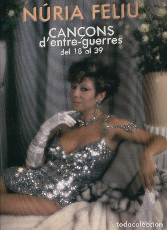 Old books: Disco LP: Nuria Feliu: Cancons d,entre guerres del 18 al 39 - Varios