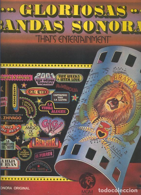Old books: Disco LP: Gloriosas bandas sonoras: That&acute;s Entertainment - Varios