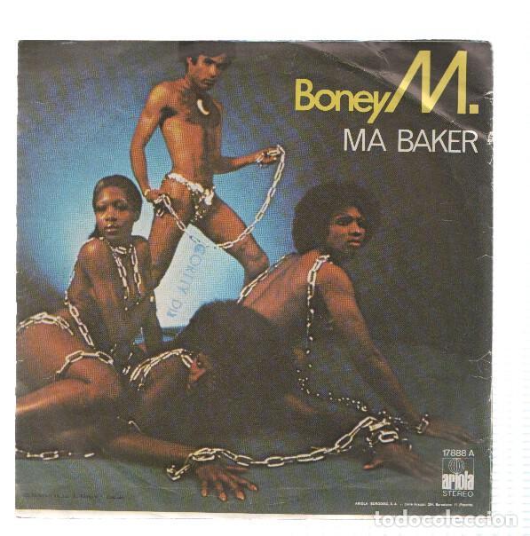 Old books: Disco 45 RPM Sencillo: BONEY M - Ma Baker - BONEY M