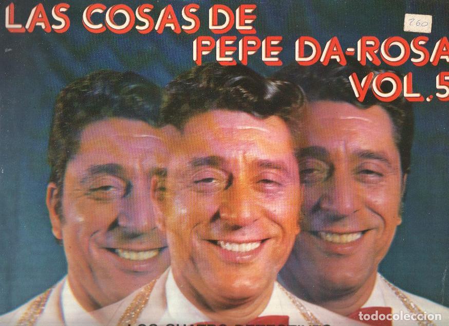 Old books: Disco-LP 33rpm: LAS COSAS DE PEPE DA-ROSA VOL.5: Los Cuatro Detectives - Pepe Da-Rosa