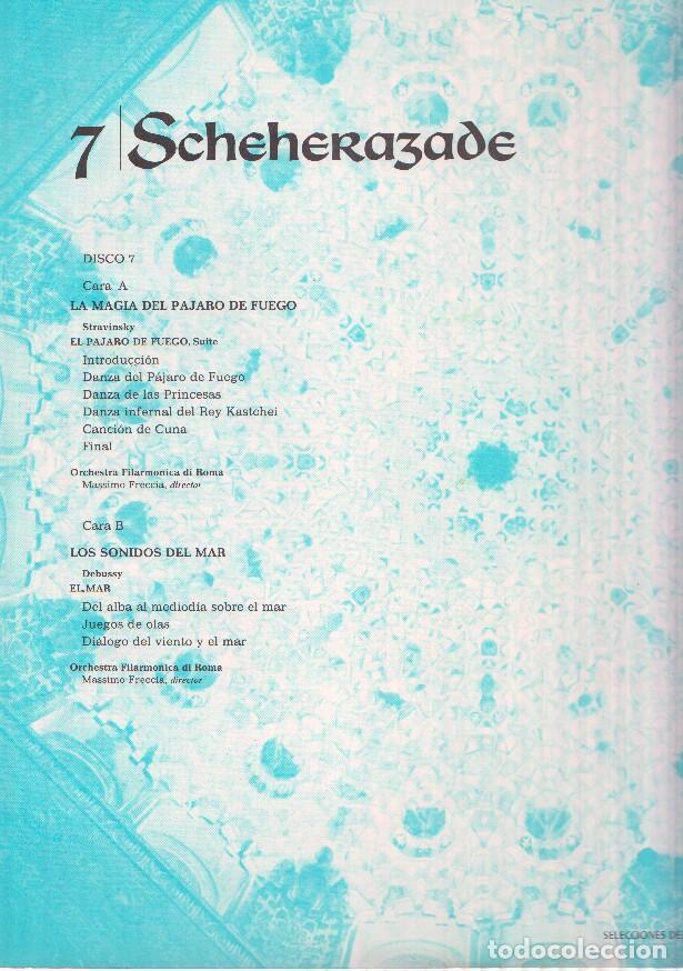 Old books: DISCO/VINILO: SHEHERAZADE, Un Festival de Musica Exotica: Disco Numero 07 (Readers Digest 1970) - VA