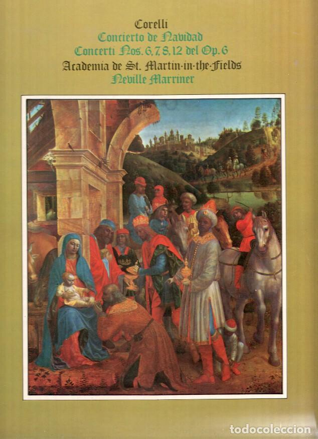 Old books: Disco/Vinilo-LP: CORELLI - Concierto de Navidad: Conciertos 6,7,8 y 12 del Op.6 (Decca) - Corelli