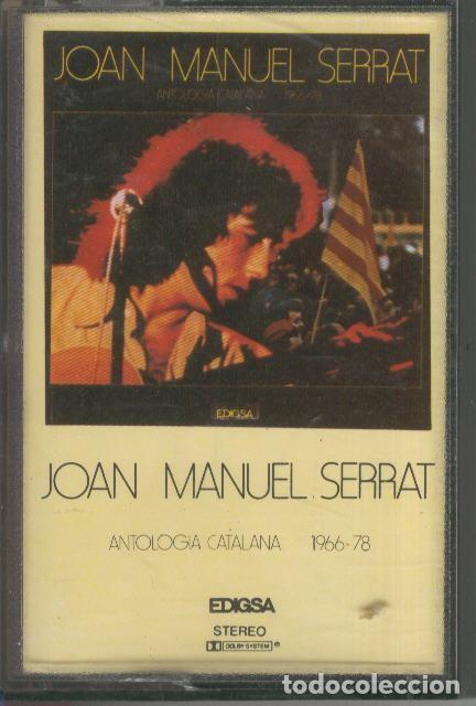 Livres anciens: Cinta Casete: JOAN MANUEL SERRAT - Antologia Catalana 1966-78 - Joan Manuel Serrat